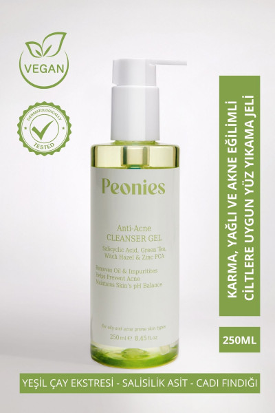 Anti-acne Cleanser Gel | Yağlı, Akneli Ve Karma Ciltler Için Salisilik Asitli Yıkama Jeli Anti-acne Cleanser Gel | Yağlı, Akneli Ve Karma Ciltler Için Salisilik Asitli Yıkama Jeli