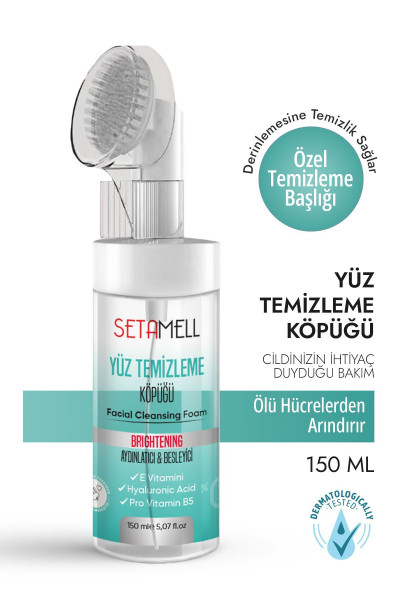 Slikon Başlıklı Siyah Nokta Ve Karşıtı Yüz Temizleme Köpüğü 150 ml Slikon Başlıklı Siyah Nokta Ve Karşıtı Yüz Temizleme Köpüğü 150 ml