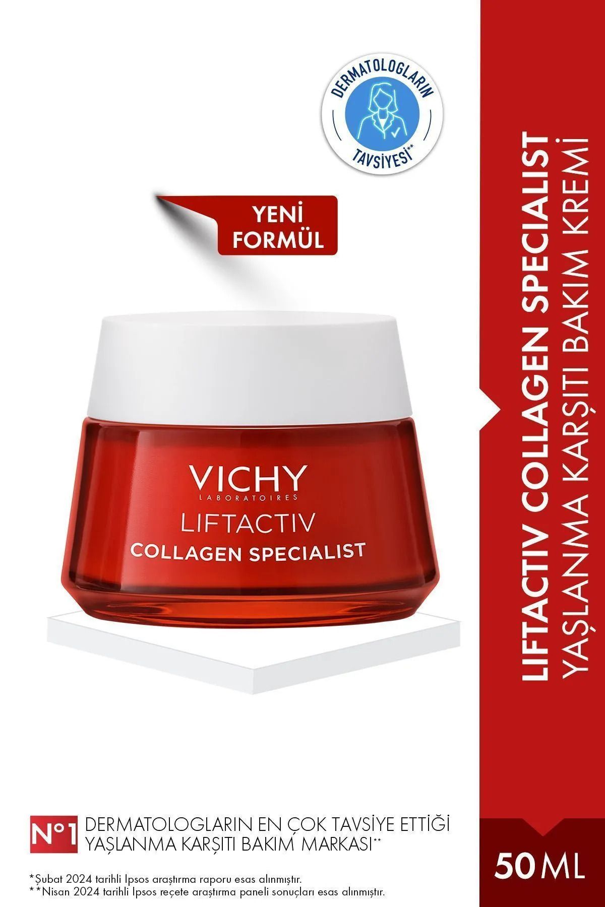 Liftactiv Collagen Specialist Night Yaşlanma Karşıtı Gece Kremi 50ml