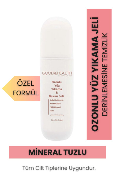 Ozone Therapy Ozonlu Yüz Yıkama Bakım Jeli 200 ml Ozone Therapy Ozonlu Yüz Yıkama Bakım Jeli 200 ml