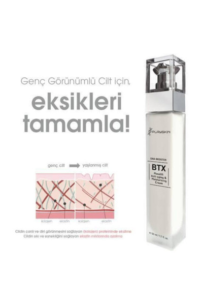 Kırışıklık Karşıtı Botoks Etkili Btx Mesolift Cream 50 ml Kırışıklık Karşıtı Botoks Etkili Btx Mesolift Cream 50 ml