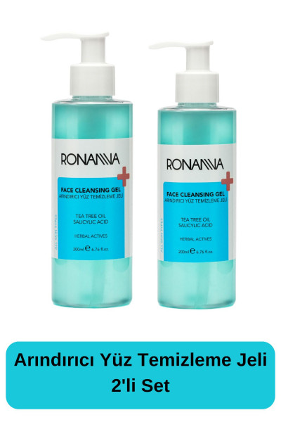 Arındırıcı Yüz Temizleme Jeli 2 'li 200 ml Arındırıcı Yüz Temizleme Jeli 2 'li 200 ml