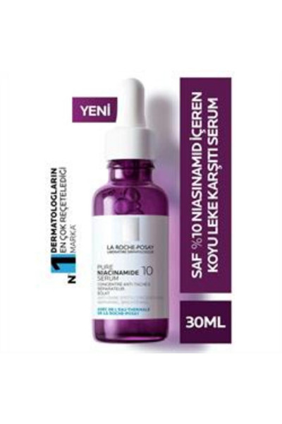 La Roche Posay Saf Niacinamide 10 Koyu Leke Karşıtı Serum 30ml La Roche Posay Saf Niacinamide 10 Koyu Leke Karşıtı Serum 30ml