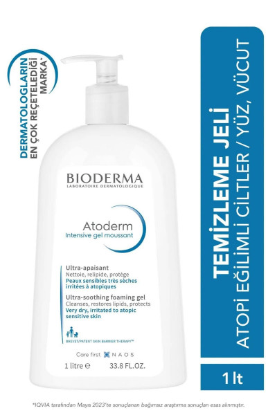 Atoderm Intensive Foaming Gel 1 Lt Atoderm Intensive Foaming Gel 1 Lt