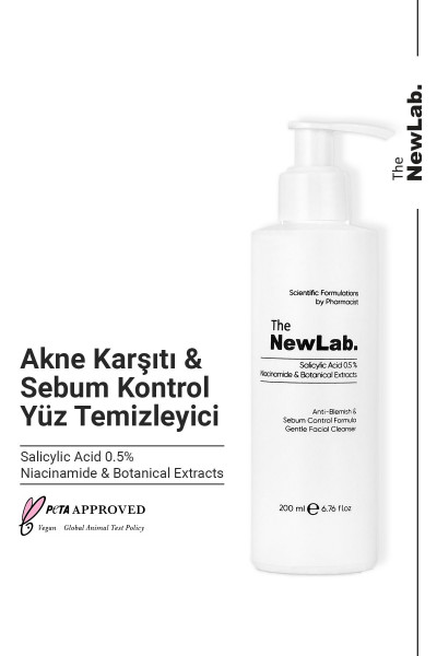 Yağlı Ve Akneye Eğilimli Ciltler Için Temizleme Jeli 200 ml (%0.5 SALİCYLİC ACİD, NİACİNAMİDE) Yağlı Ve Akneye Eğilimli Ciltler Için Temizleme Jeli 200 ml (%0.5 SALİCYLİC ACİD, NİACİNAMİDE)