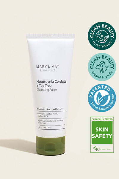Hassas Ciltlere Uygun Gözenek Karşıtı Temizleme Köpüğü Houttuynia Cordata+tea Tree Cleansing Foam Hassas Ciltlere Uygun Gözenek Karşıtı Temizleme Köpüğü Houttuynia Cordata+tea Tree Cleansing Foam
