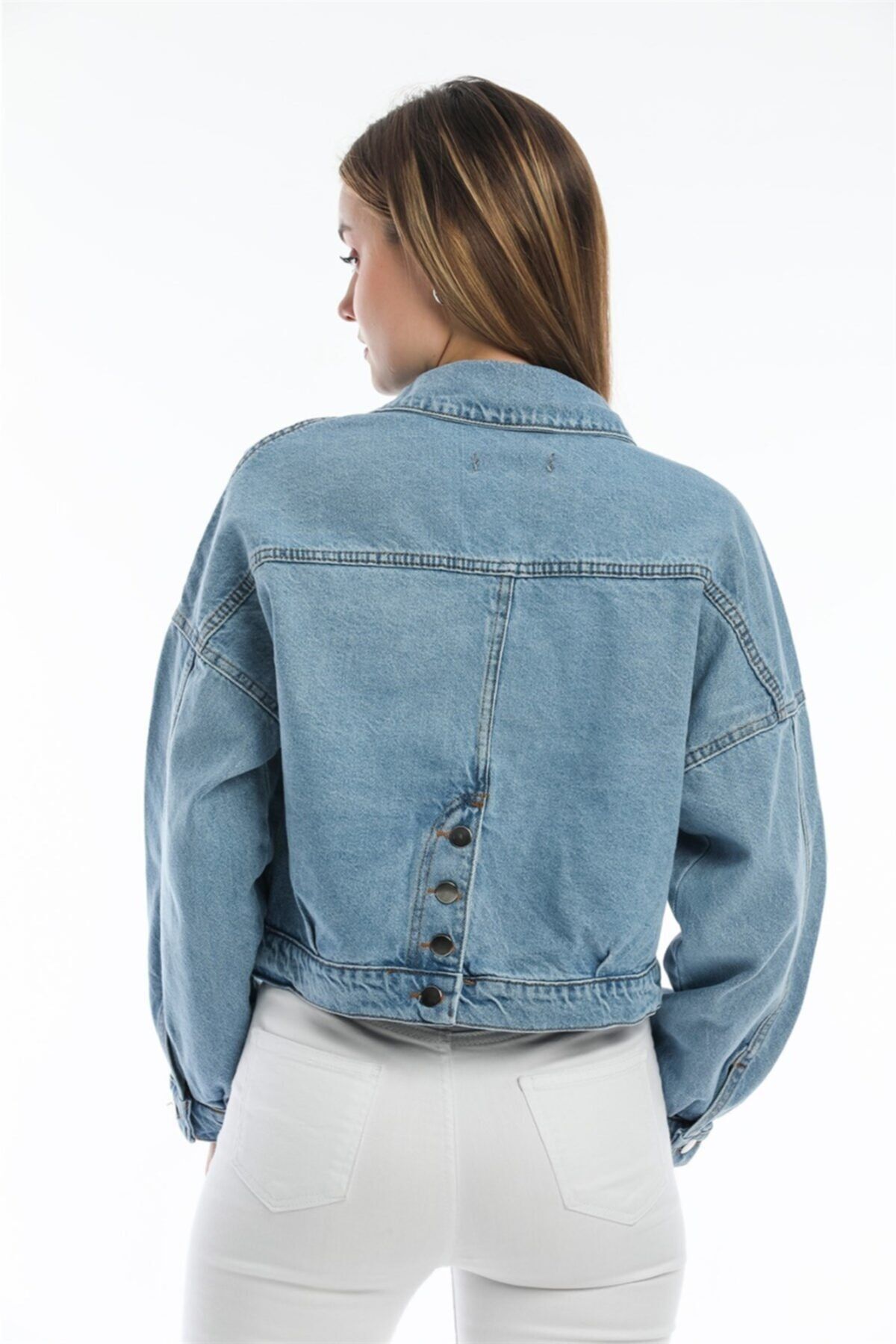 Kadın Yeni Model Kot Ceket 44656 Kadın Yeni Model Kot Ceket 44656