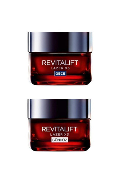 Revitalift Laser X3 2 Li Cilt Bakım Seti Revitalift Laser X3 2 Li Cilt Bakım Seti