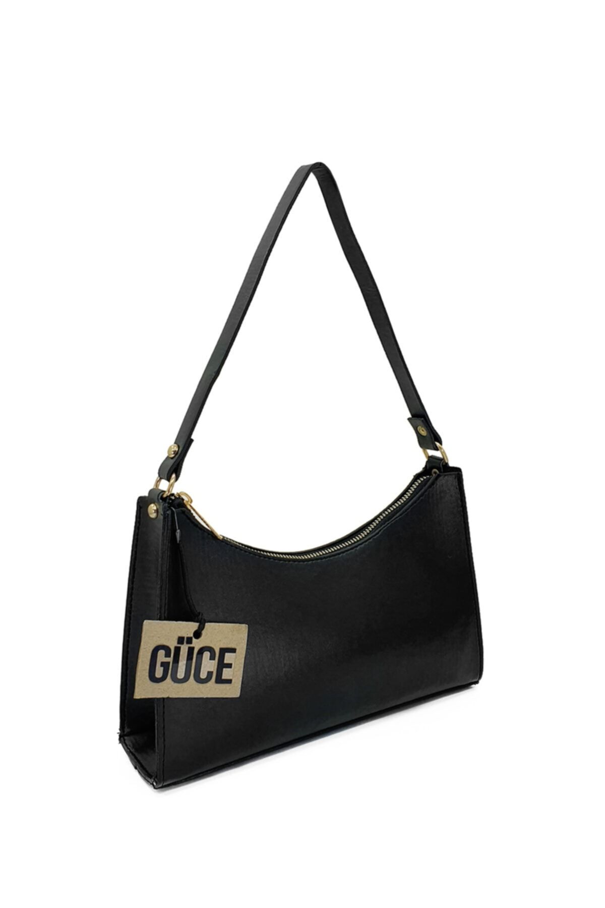 Siyah Baget Baguette El Ve Omuz Çantası Gc009000