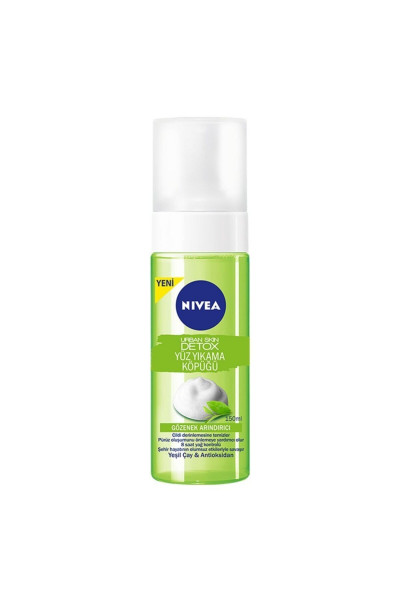 Visage Yüz Yıkama Köpüğü Urban Skın Detox Yeşil Çay 150ml Visage Yüz Yıkama Köpüğü Urban Skın Detox Yeşil Çay 150ml