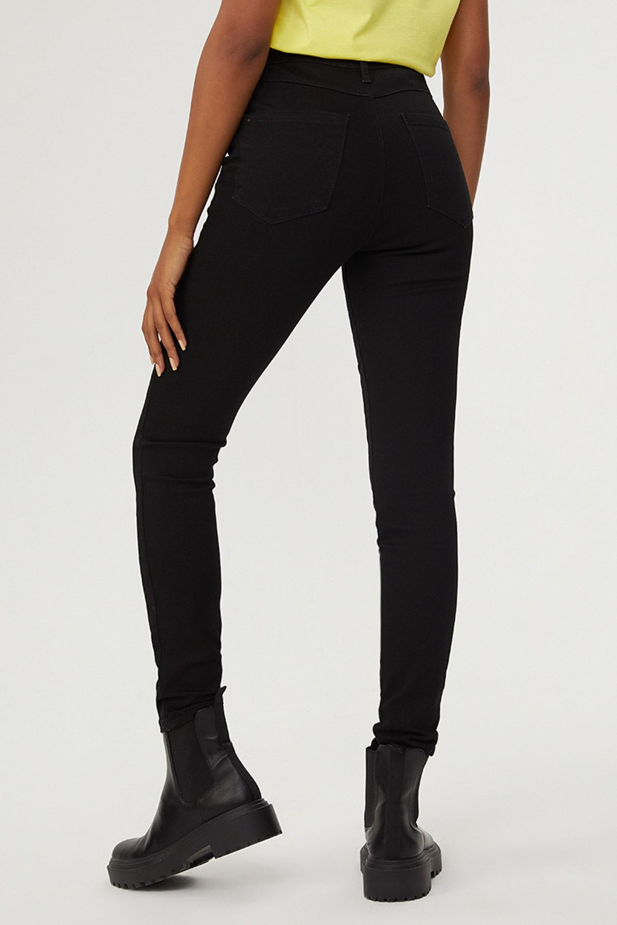 Kadın Siyah Jeans Lf2026601 Kadın Siyah Jeans Lf2026601