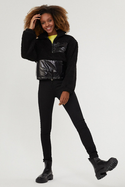 Kadın Siyah Jeans Lf2026601