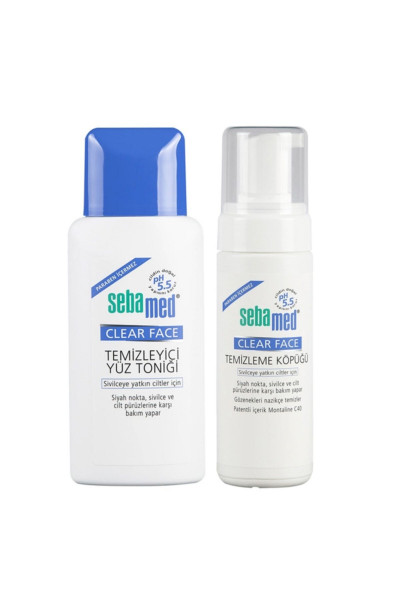 Temizleme Köpüğü150 Ml & Temizleyici Yüz Toniği150 Ml Temizleme Köpüğü150 Ml & Temizleyici Yüz Toniği150 Ml