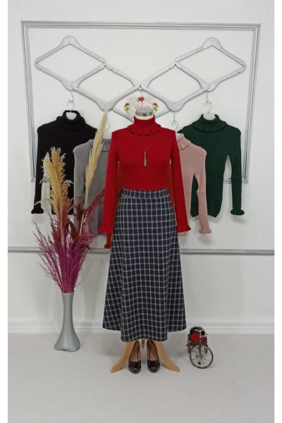 Kışlık Kloş Etek