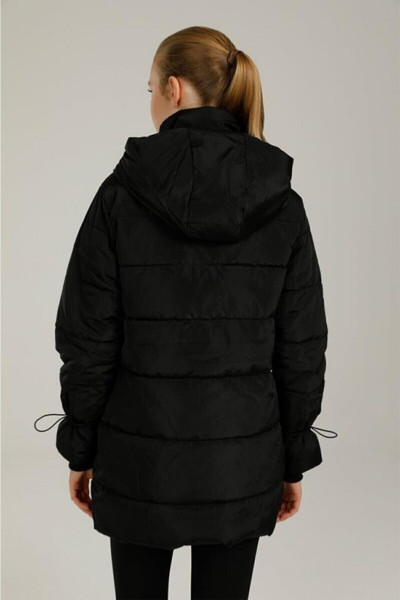 Kadın Uzun Mont Karina Sn36 Siyah/black 21w3200sn36