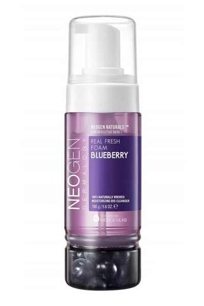 Real Fresh Foam Blueberry - Kuru Ciltler Için Yıkama Jeli 160g Real Fresh Foam Blueberry - Kuru Ciltler Için Yıkama Jeli 160g