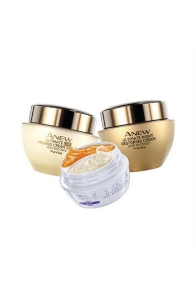 Anew Ultimate Gece Gündüz Yüz Kremi  ve Lift İkili Göz Çevresi Bakım Paketi Anew Ultimate Gece Gündüz Yüz Kremi  ve Lift İkili Göz Çevresi Bakım Paketi