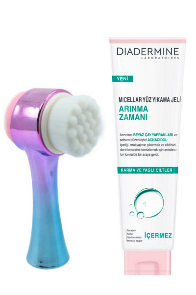 Yüz Yıkama Jeli Arınma Zamanı 150 ml + Cilt Temizleme Fırçası Yüz Yıkama Jeli Arınma Zamanı 150 ml + Cilt Temizleme Fırçası
