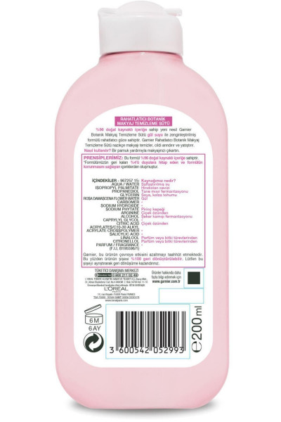 Marka: Botanik Rahatlatıcı Makyaj Temizleme Sütü 200ml Kategori: Makyaj Temizleyici Marka: Botanik Rahatlatıcı Makyaj Temizleme Sütü 200ml Kategori: Makyaj Temizleyici