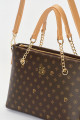 Kahve Monogram Kadın Omuz Çantası 05PO22Y1561 Kahve Monogram Kadın Omuz Çantası 05PO22Y1561