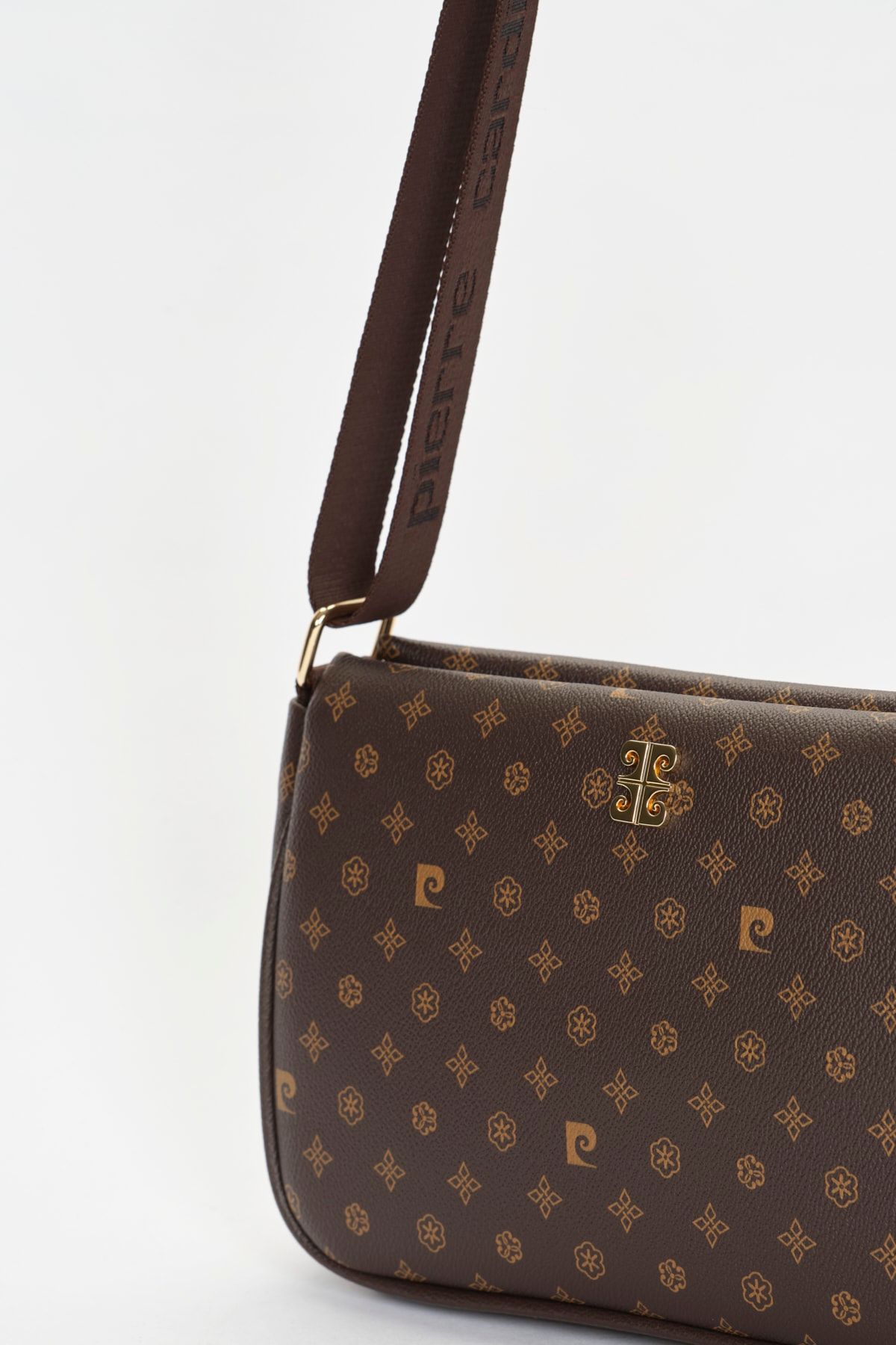 Kahve Monogram Kadın Omuz Çantası 05PO22Y1550 Kahve Monogram Kadın Omuz Çantası 05PO22Y1550