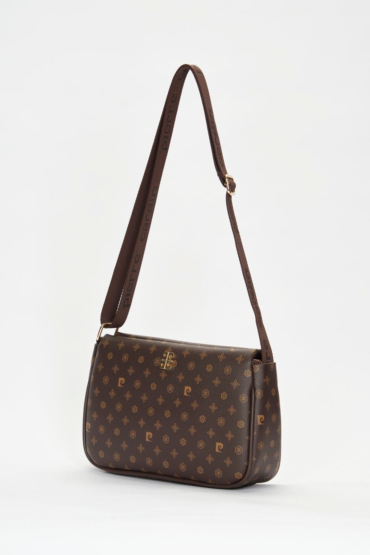 Kahve Monogram Kadın Omuz Çantası 05PO22Y1550 Kahve Monogram Kadın Omuz Çantası 05PO22Y1550