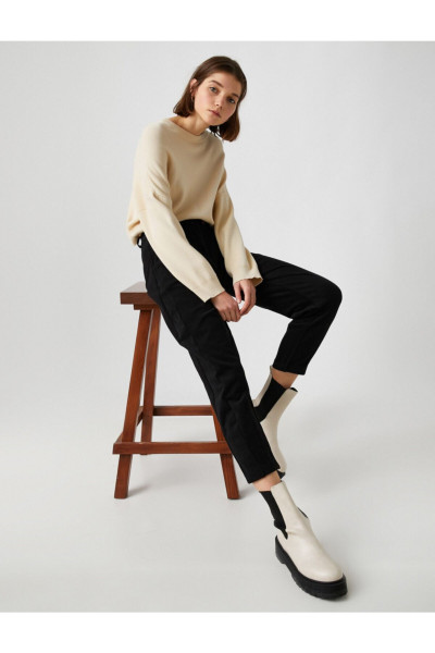 Kadın Siyah Pantolon 1KAL48015OK Kadın Siyah Pantolon 1KAL48015OK