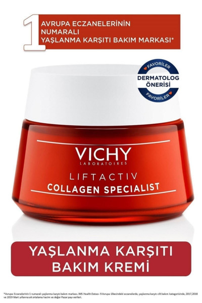 Liftactiv Collagen Specialist Yüz Kremi 50 M Liftactiv Collagen Specialist Yüz Kremi 50 M