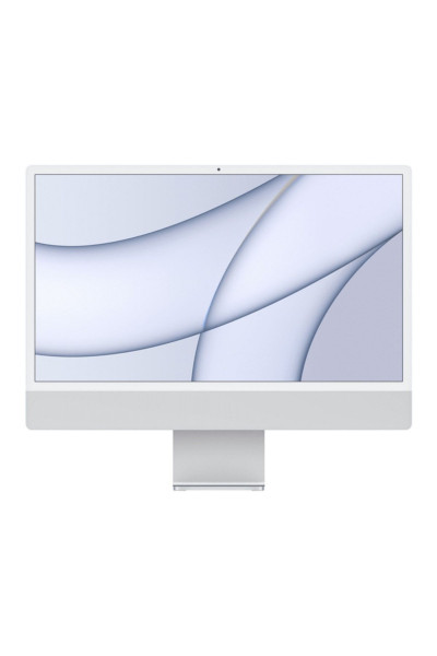 M1 chip With 8gb?core Cpu And 8?core Gpu/ 256gb Ssd/ 24" Imac With Retina 4.5k Display Aıo Pc Silver