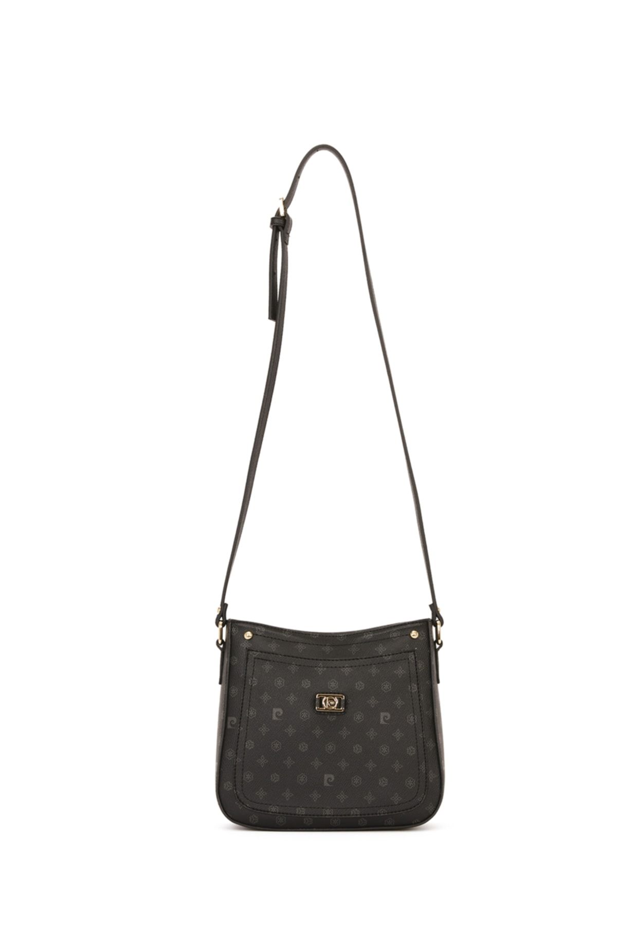 Siyah Monogram Kadın Omuz Çantası 05PO22Y1582 Siyah Monogram Kadın Omuz Çantası 05PO22Y1582