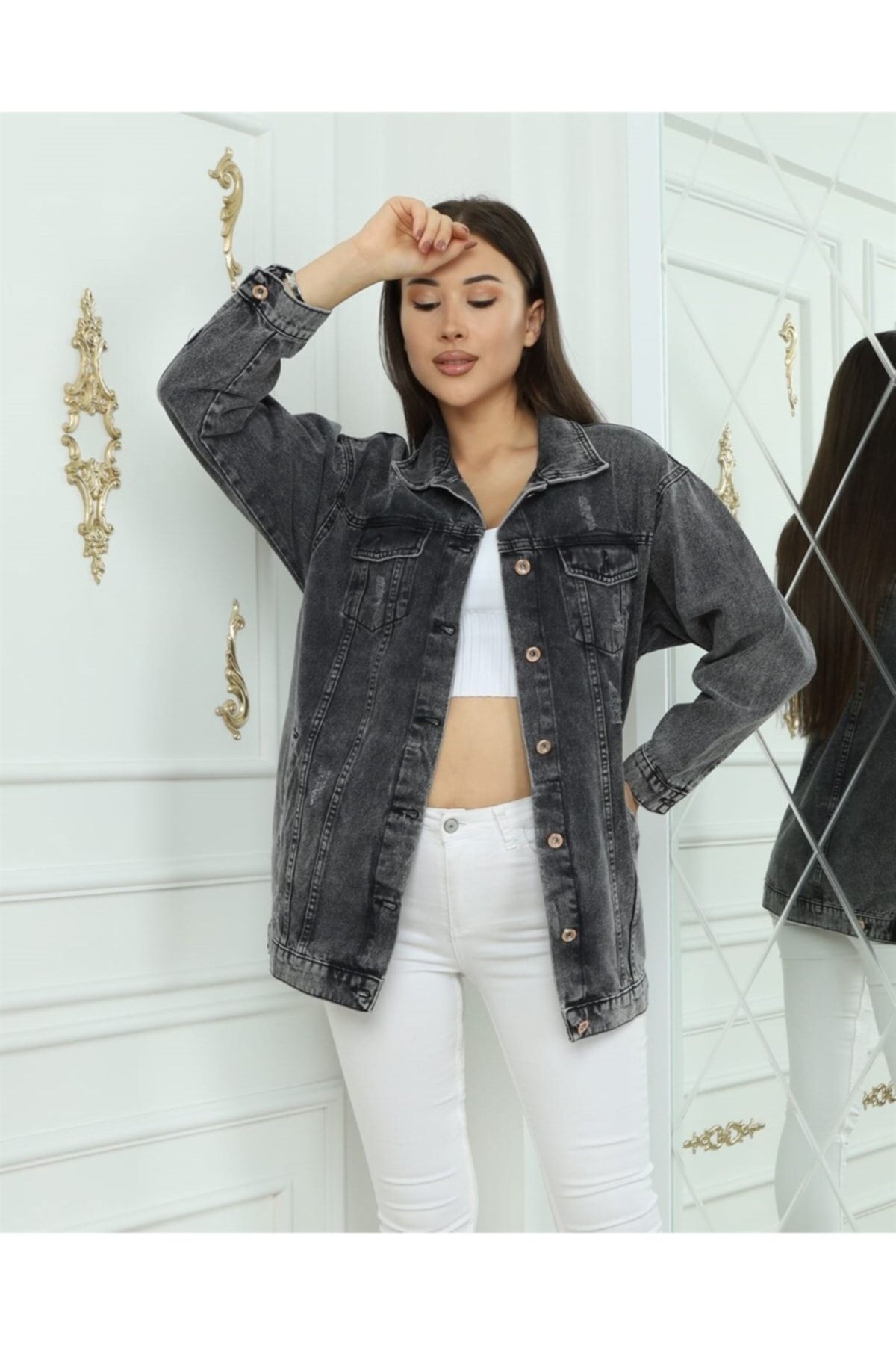 Kadın Yeni Model Kot Ceket Kadın Yeni Model Kot Ceket