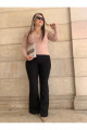 Toparlayıcı Ispanyol Paça Pantolon Toparlayıcı Ispanyol Paça Pantolon