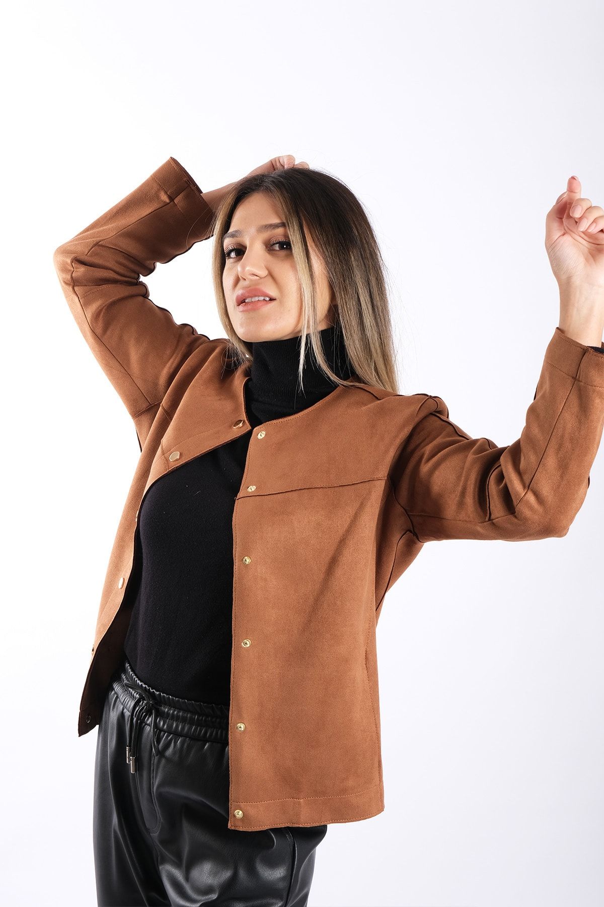 Kadın Süet Ceket Kadın Süet Ceket