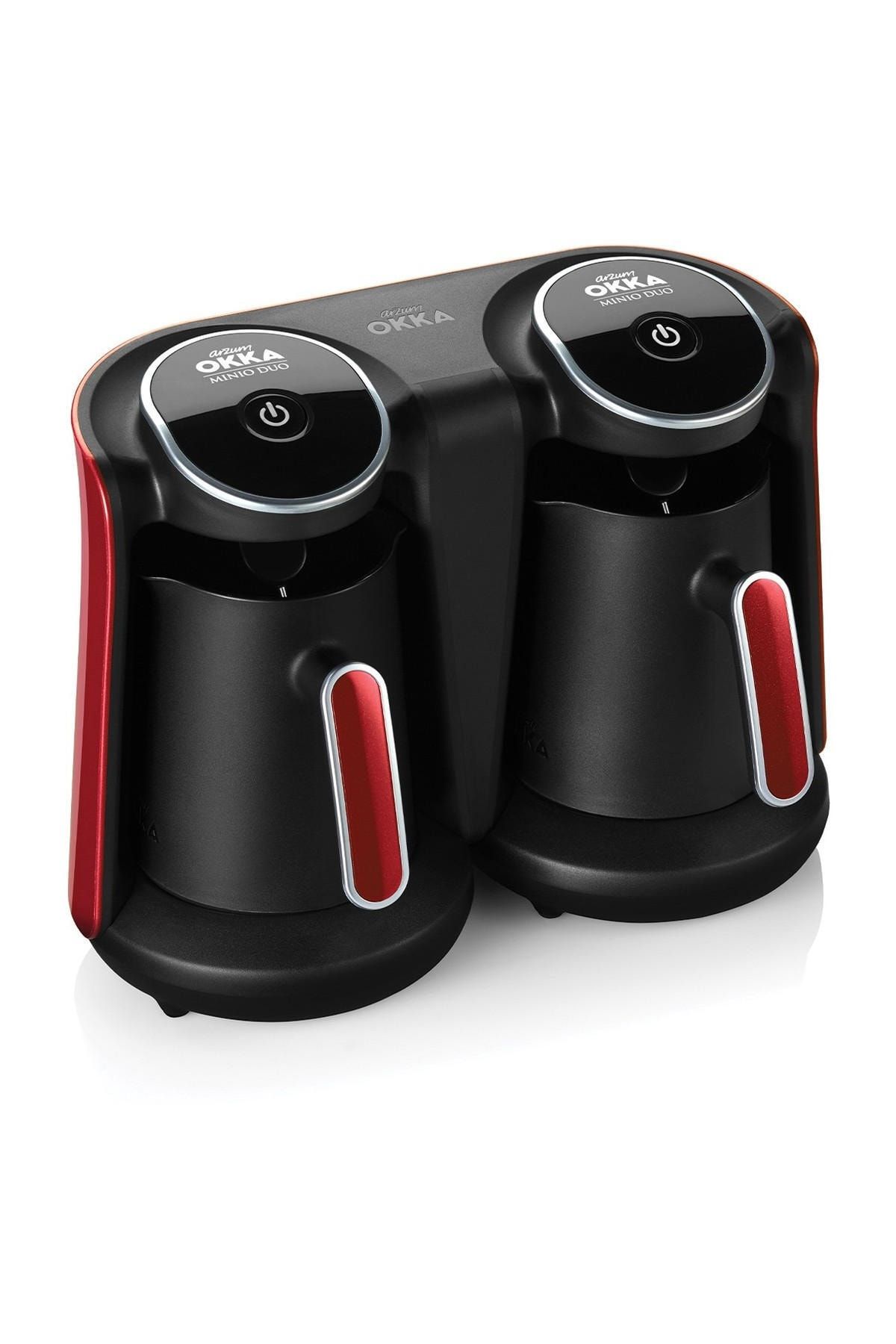 OK006-N Okka Minio Duo Türk Kahvesi Makinesi Nar - 8 Fincan Kapasiteli OK006-N Okka Minio Duo Türk Kahvesi Makinesi Nar - 8 Fincan Kapasiteli