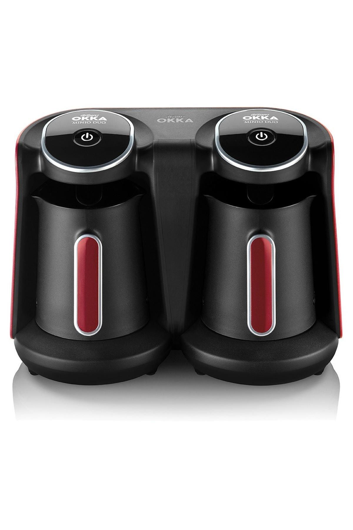 OK006-N Okka Minio Duo Türk Kahvesi Makinesi Nar - 8 Fincan Kapasiteli OK006-N Okka Minio Duo Türk Kahvesi Makinesi Nar - 8 Fincan Kapasiteli
