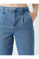 Mom Jean Kot Pantolon Yüksel Bel Cepli Mom Jean Kot Pantolon Yüksel Bel Cepli