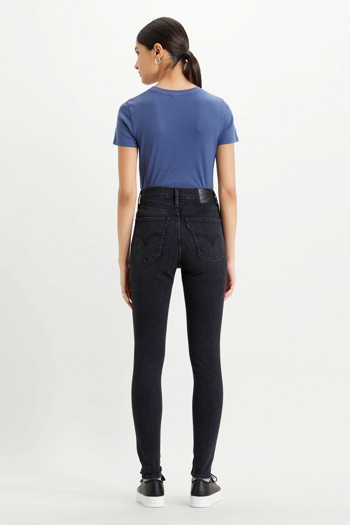 Mile High Super Skinny Kadın Jean Pantolon - Black Ground Mile High Super Skinny Kadın Jean Pantolon - Black Ground