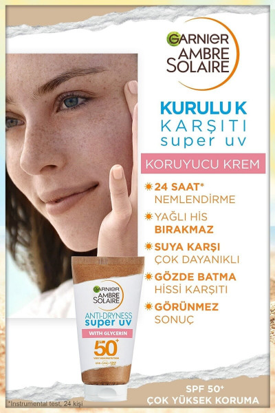 Ambre Solaire Sensitive Advanced Kuruluk Karşıtı Güneş Koruyucu Yüz Kremi Spf50 50ml Ambre Solaire Sensitive Advanced Kuruluk Karşıtı Güneş Koruyucu Yüz Kremi Spf50 50ml