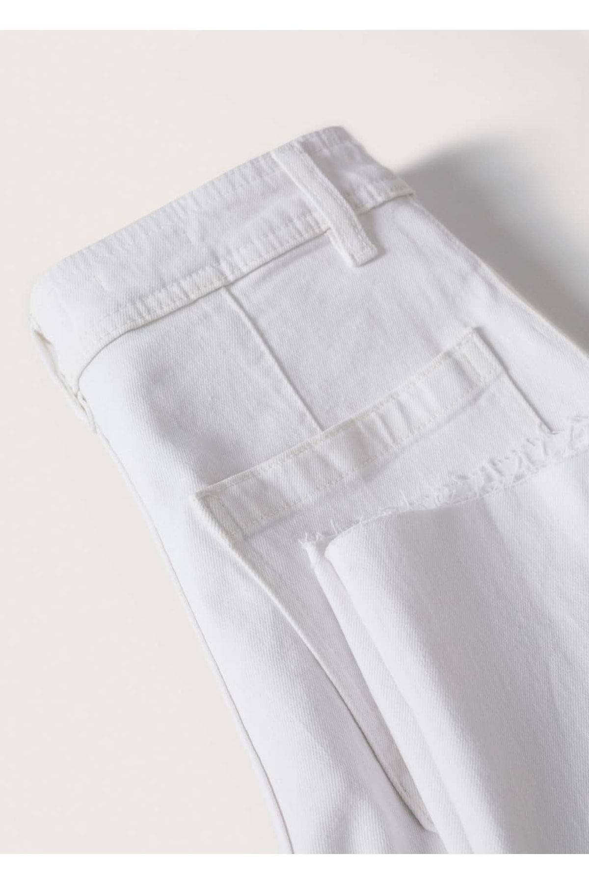 Yüksek Bel Culotte Jean Pantolon Yüksek Bel Culotte Jean Pantolon