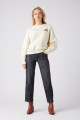 Mom Fit Denim Yüksek Bel Jean Kot Pantolon Mom Fit Denim Yüksek Bel Jean Kot Pantolon