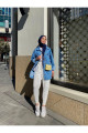 Kadın Oversize Kot Ceket