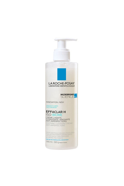 Effaclar H Isobiome Lavant-Yağlı ve düzensiz ciltlere özel prebiyotikli temizleyici krem 390ml Effaclar H Isobiome Lavant-Yağlı ve düzensiz ciltlere özel prebiyotikli temizleyici krem 390ml