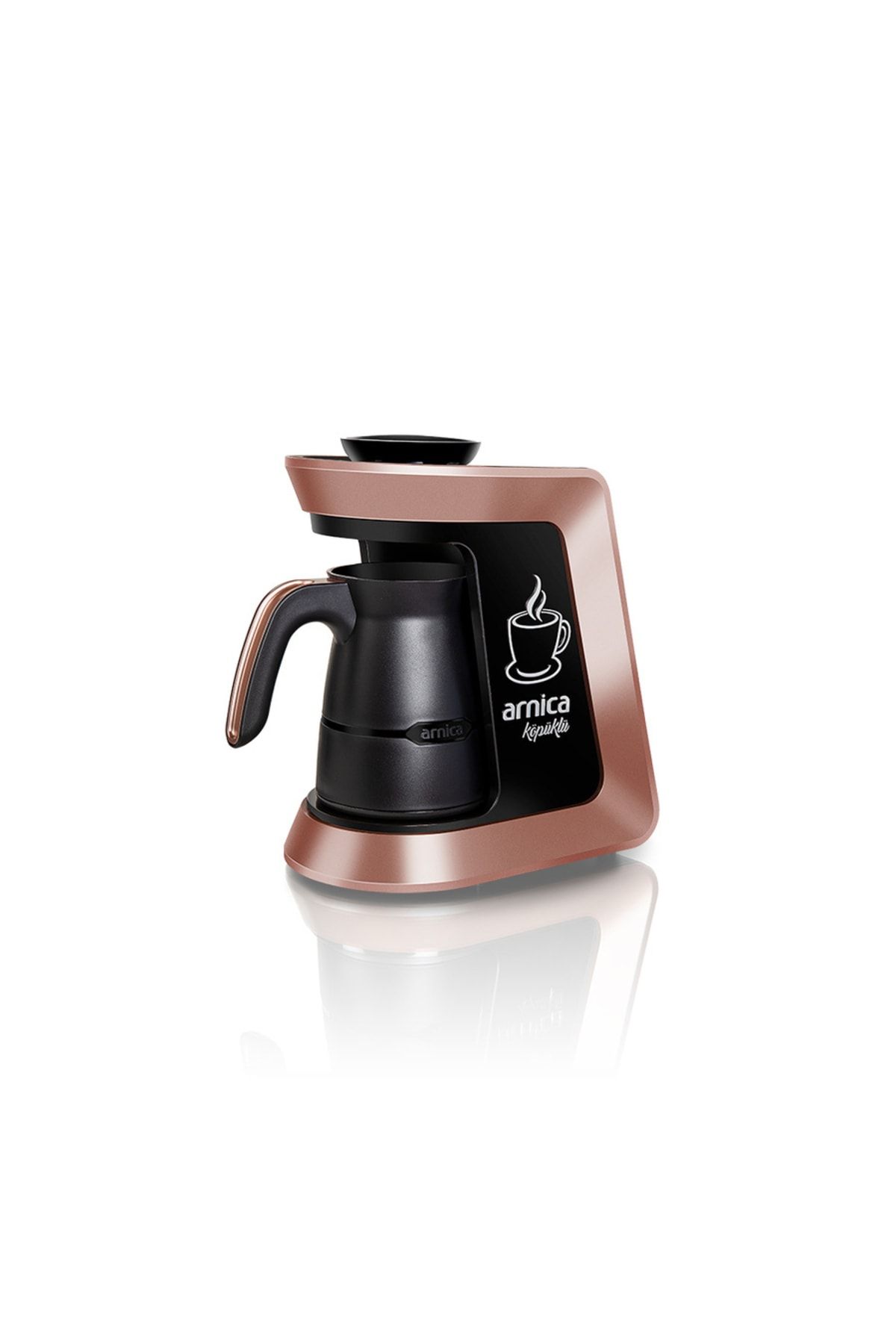 Köpüklü Ih32050 Otomatik Türk Kahve Makinası Susuz Eko Rose Gold Köpüklü Ih32050 Otomatik Türk Kahve Makinası Susuz Eko Rose Gold