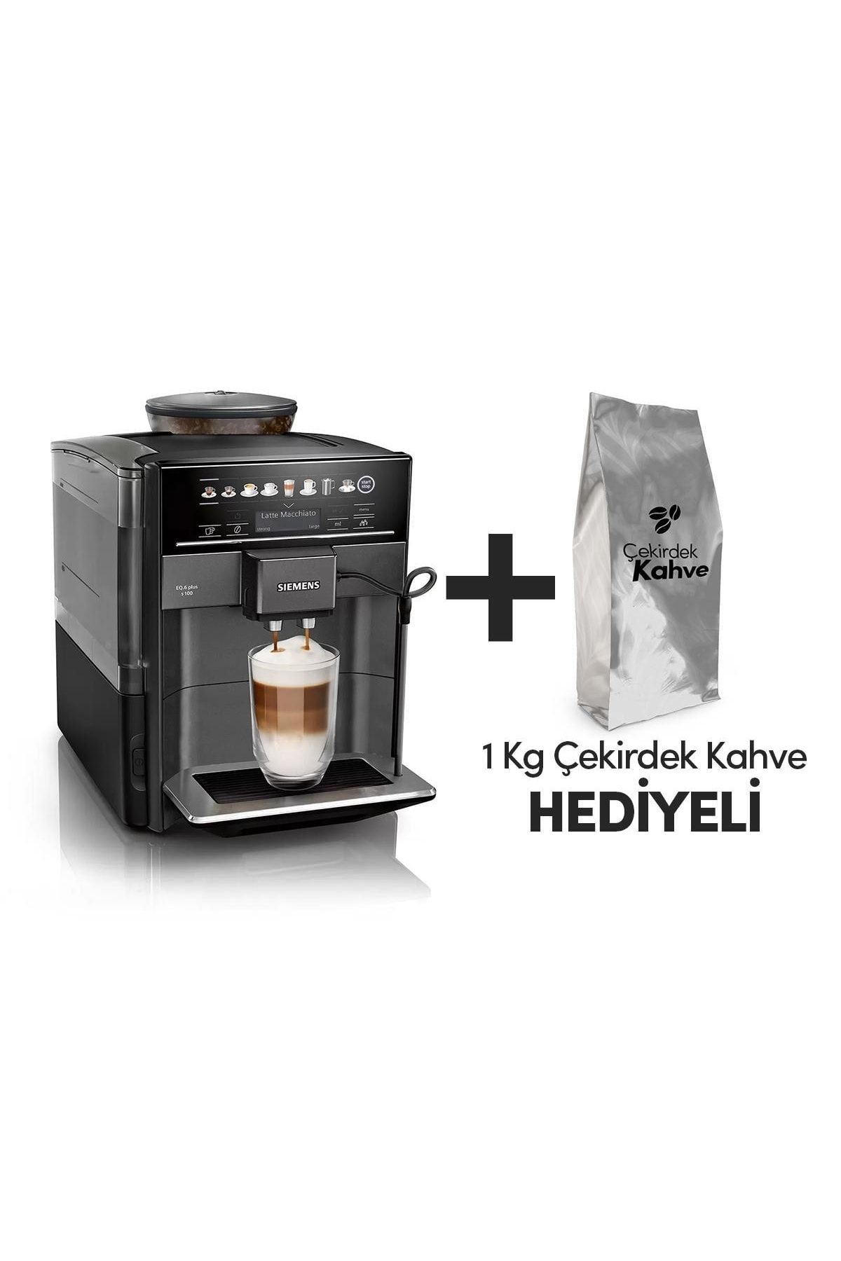 Te651319rw Full Otomatik Kahve Makinesi Safir Siyah Metalik Te651319rw Full Otomatik Kahve Makinesi Safir Siyah Metalik