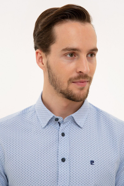 Mavi Slim Fit Gömlek