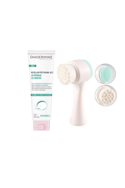 Micellar Yüz Yıkama Jeli Arınma Zamanı 150 Ml + Dvl Cilt Temizleme Fırçası Micellar Yüz Yıkama Jeli Arınma Zamanı 150 Ml + Dvl Cilt Temizleme Fırçası