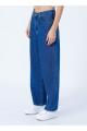 Limon Yüksek Bel Regular Fit Indigo Kadın Denim Pantolon Mersey Limon Yüksek Bel Regular Fit Indigo Kadın Denim Pantolon Mersey