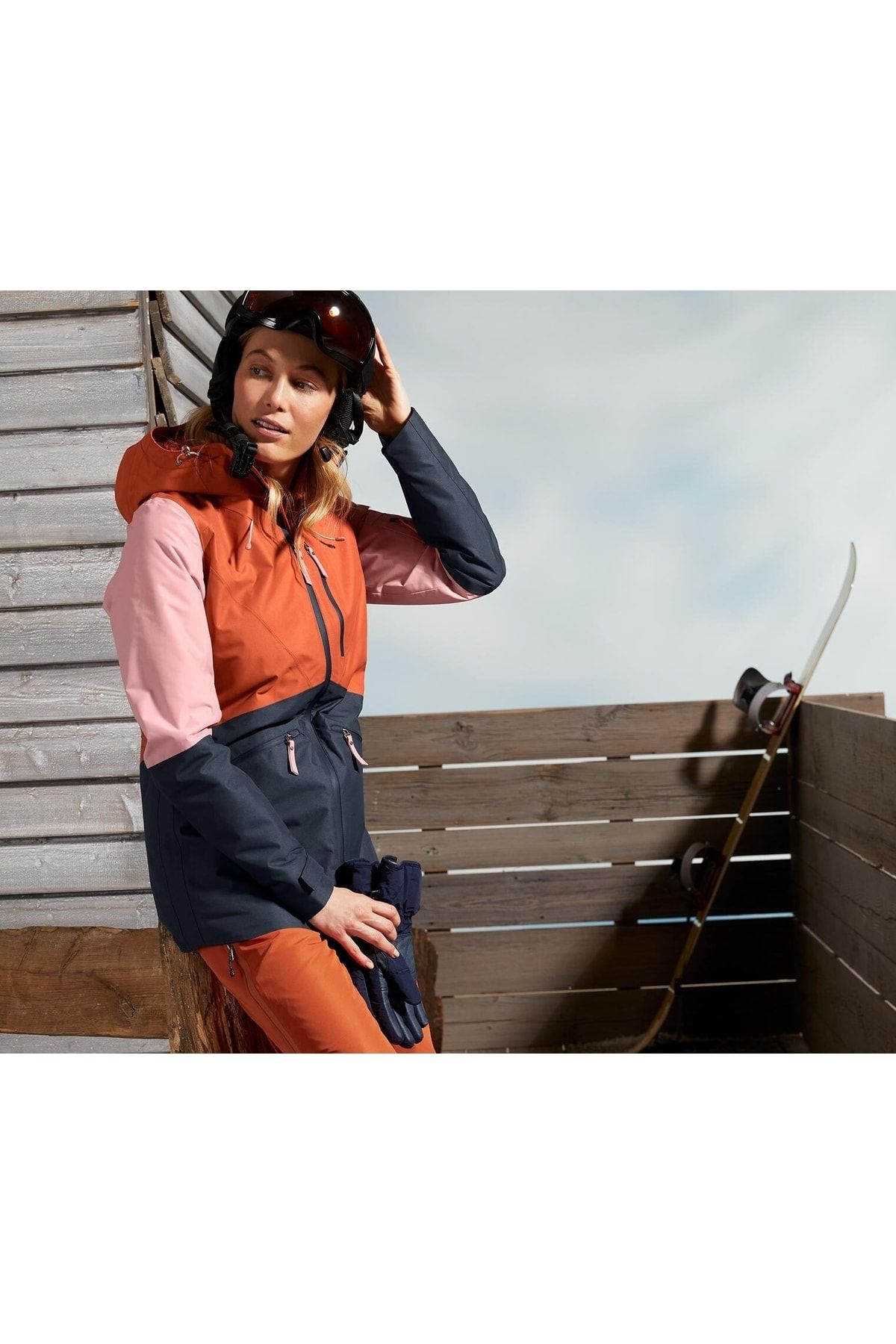 Kayak Ve Snowboard Montu, Renkli Tasarım Kayak Ve Snowboard Montu, Renkli Tasarım