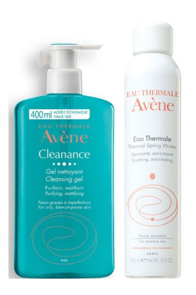 Cleanance Yüz Ve Vücut Temizleme Jeli 400 Ml - Termal Su 300 Ml Cleanance Yüz Ve Vücut Temizleme Jeli 400 Ml - Termal Su 300 Ml