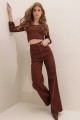 My Women Kahverengi Likralı Süper Yüksek Bel Salaş Jean Pantolon. (süper Yüksek.) Wide Leg. My Women Kahverengi Likralı Süper Yüksek Bel Salaş Jean Pantolon. (süper Yüksek.) Wide Leg.